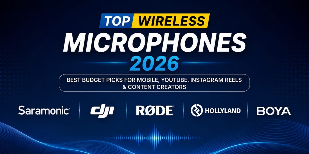 Best Wireless Microphones for Mobile & YouTube Creators in 2026