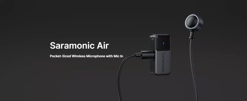 Saramonic Air Wireless Microphone – Professional Audio for Every Content Creator